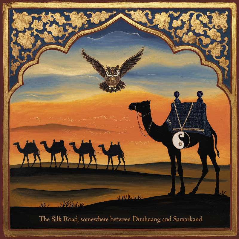 The Silk Road, Persian miniature