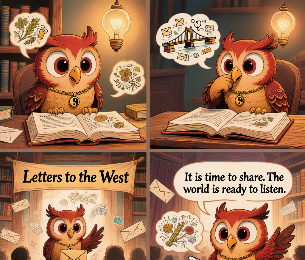 Ollie the TCM Owl: bridging ancient Chinese wisdom with modern Western anxiety