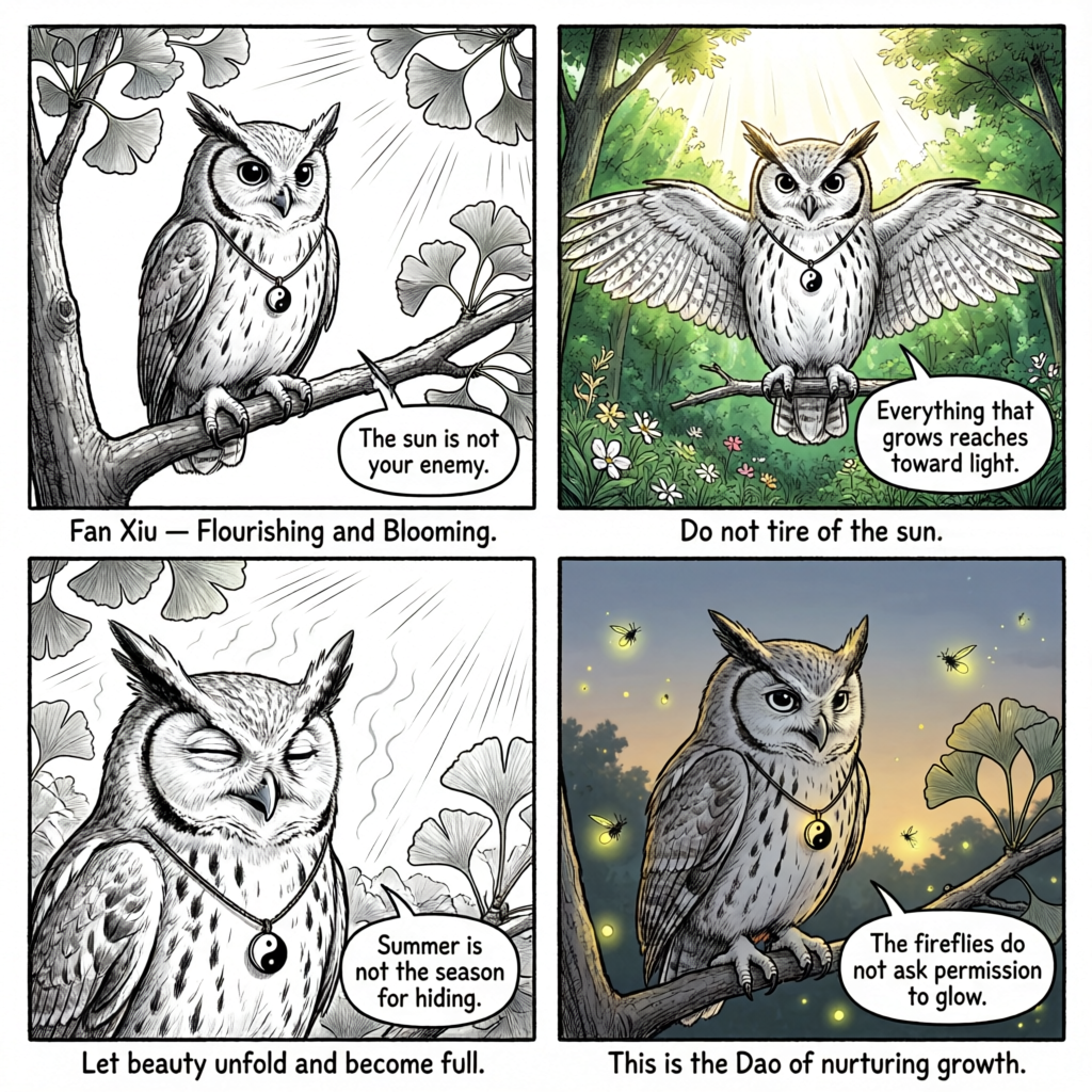 Ollie explains summer's ancient wisdom