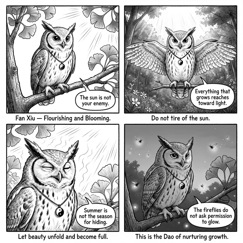 Ollie explains summer's ancient wisdom
